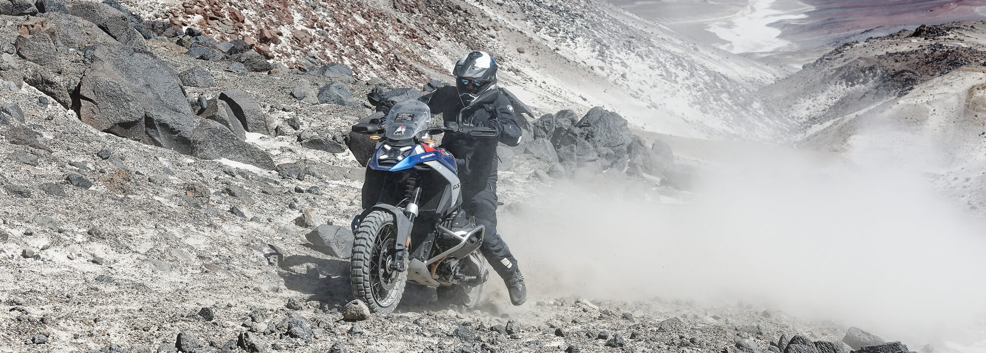 BMW Motorrad climbs highest active volcano with new R1300GS video-banner