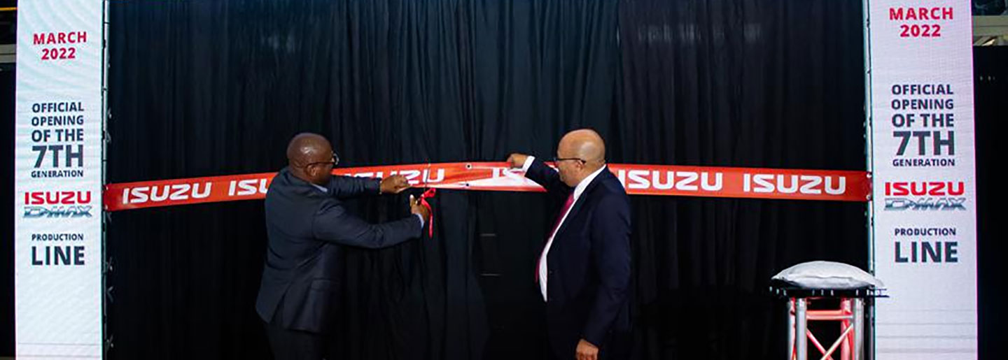 ISUZU boldly launches the mass production of its all new 7th generation ISUZU D-MAX bakkie video-banner