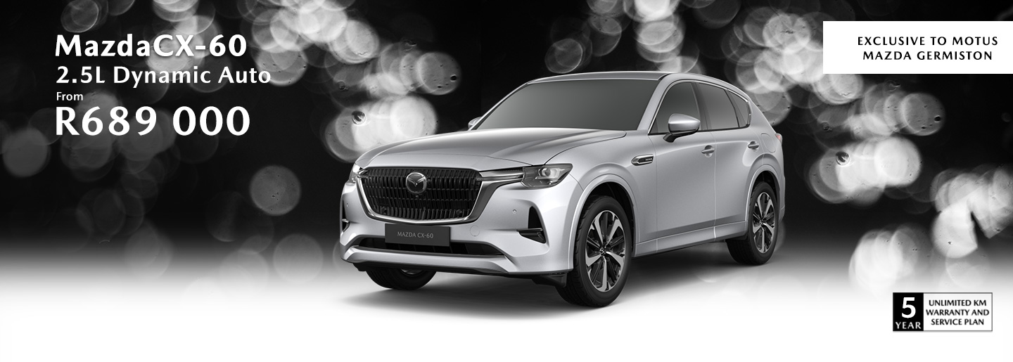 Mazda CX-60 2.5L Dynamic Auto banner