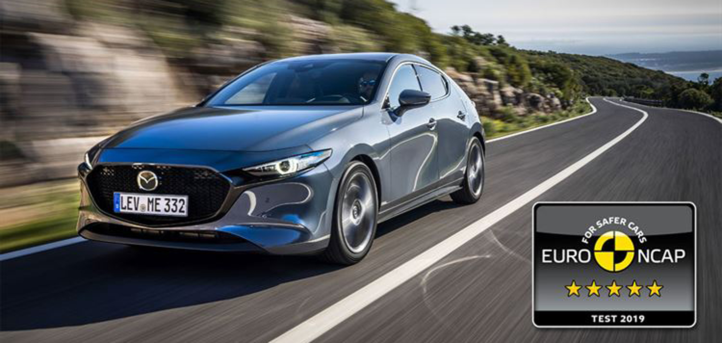 The SA Bound Next-Generation 2019 Mazda3 Achieves 5 Star Euro NCAP Rating video-banner
