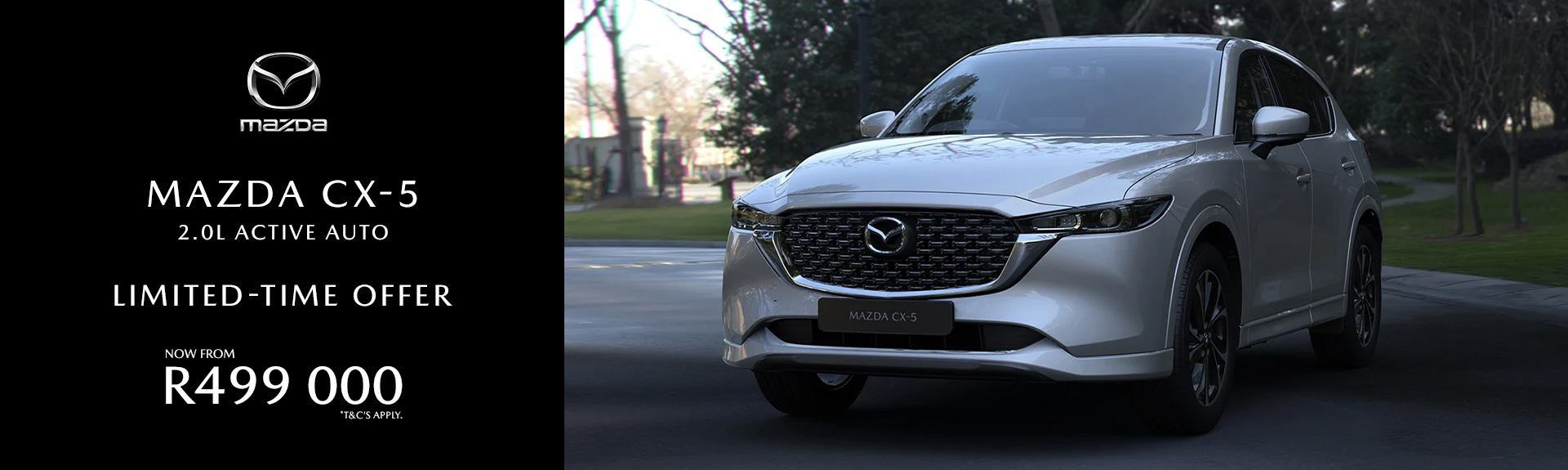 Mazda CX-5 2.0L Active Automatic banner