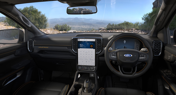 Ford Ranger Next-Gen Wildtrak Console