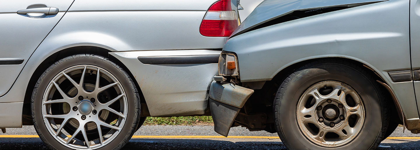 What to do in a minor bumper bashing accident