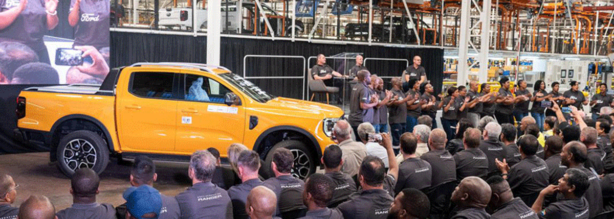 Production of next-generation Ford Ranger commences 