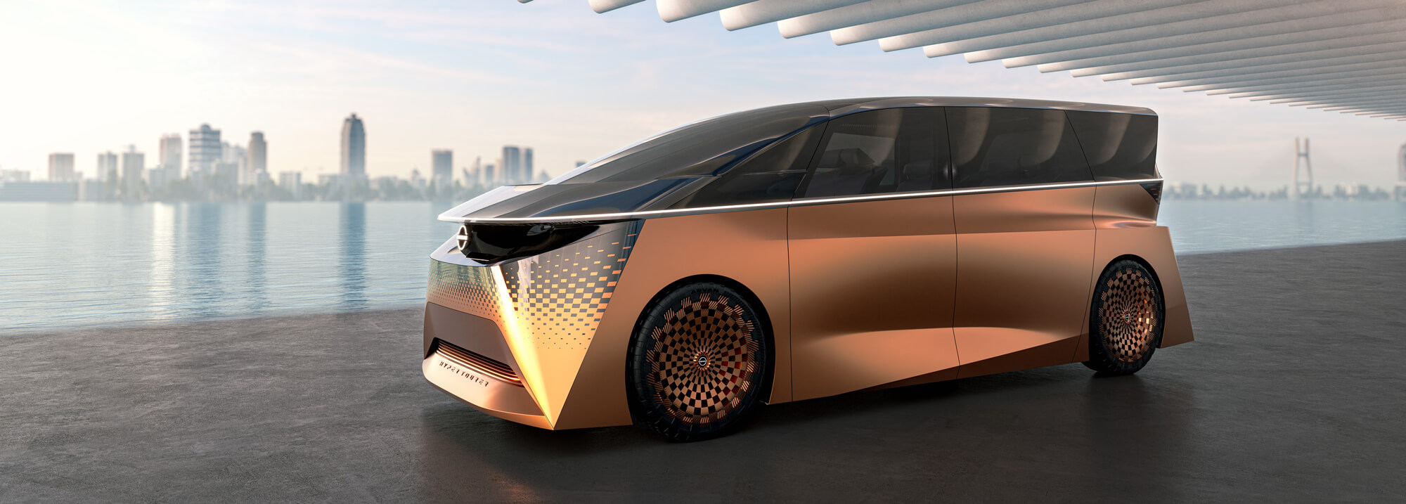 Nissan unveils futuristic Hyper Tourer Concept video-banner