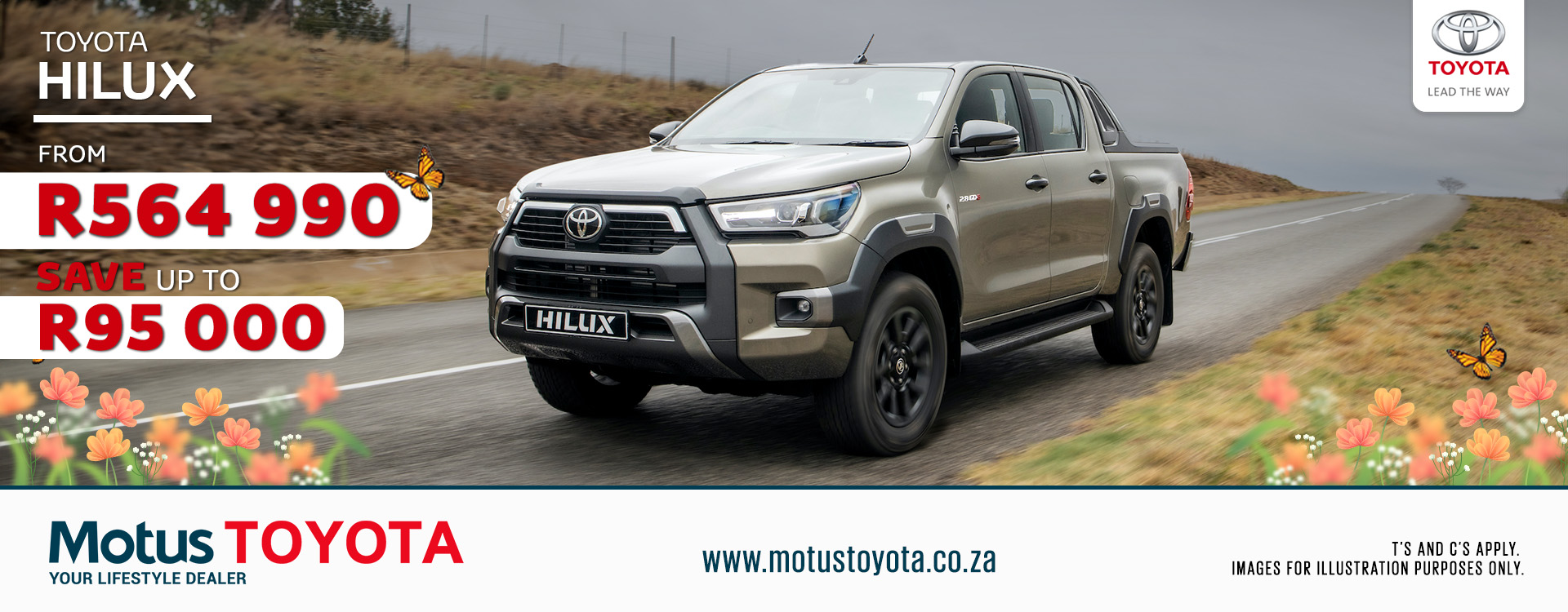 Toyota Hilux banner