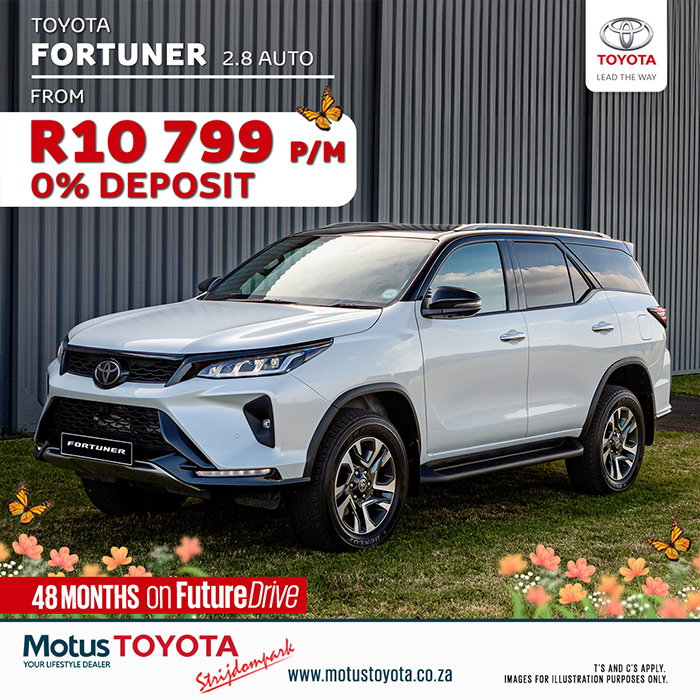 Motus Toyota Strijdompark Dealership | Gauteng | Dealer Specials ...